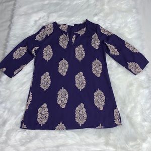 Peach Love California Tunic Top Size Small